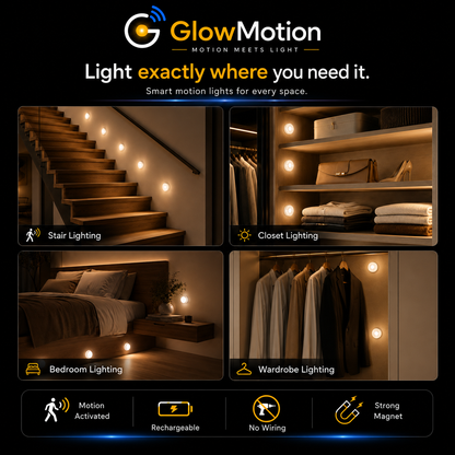 GlowMotion™ Stick-On Motion Light